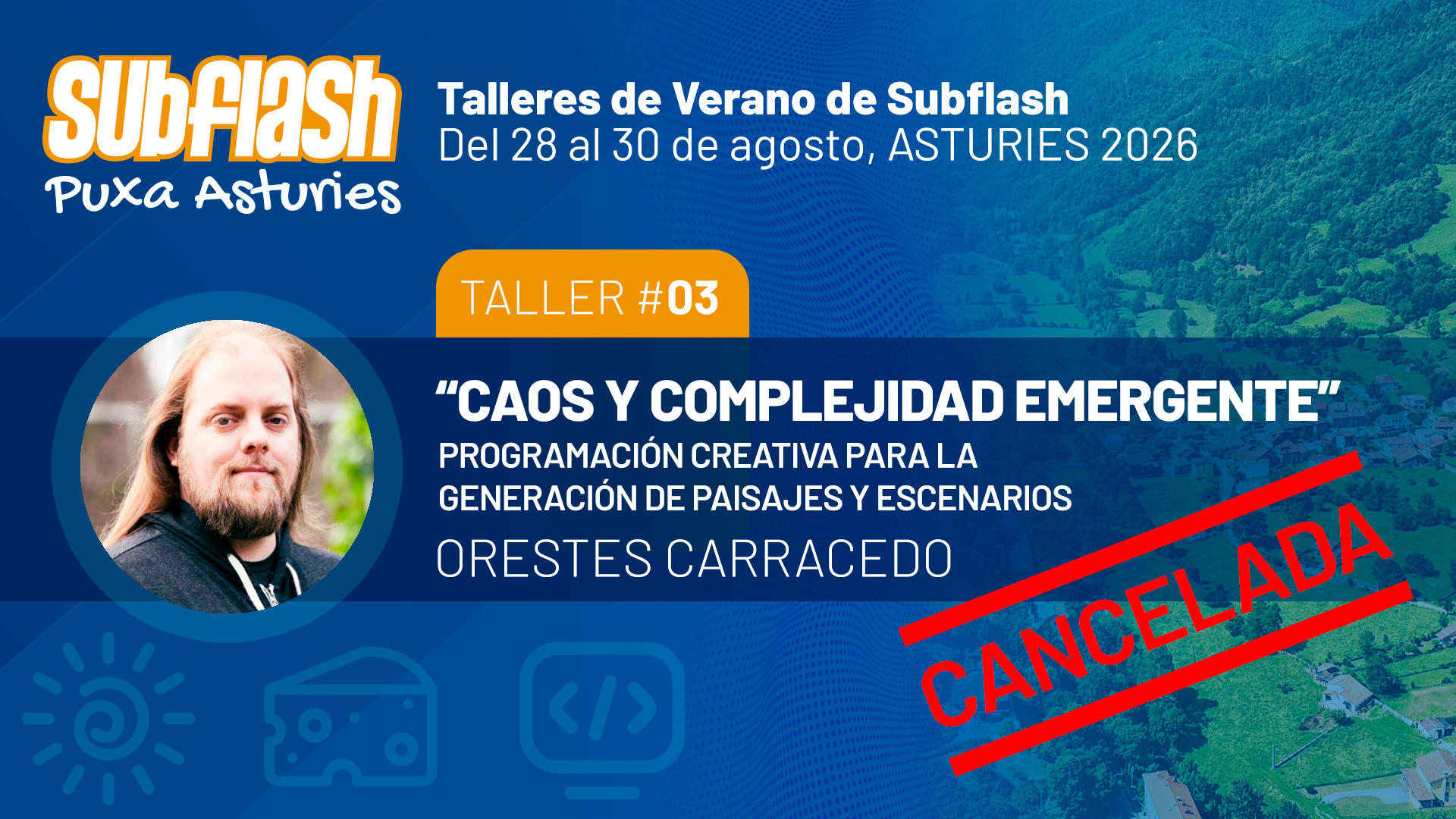 Caos y complejidad emergente: programación creativa para la generación de paisajes y escenarios